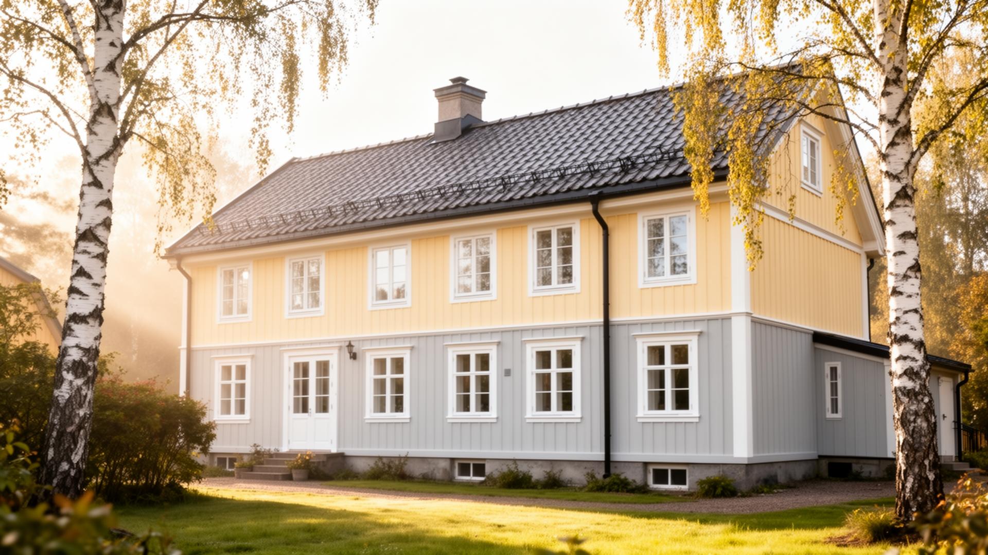 Vackert renoverat svenskt hus i Uppsala — Husrestauratören