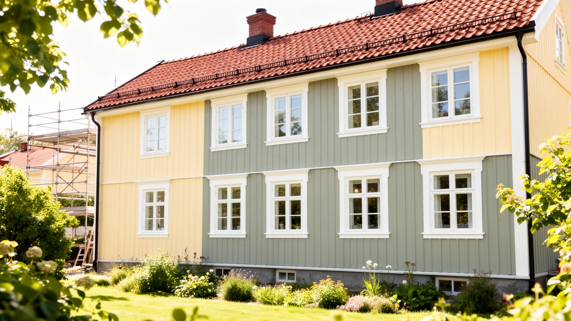 Fasad och utvändiga snickerier